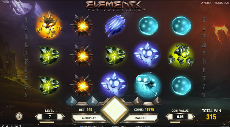 Free Demo Version of the Elements the Awakening Online Slot