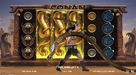 Conan Free Spins