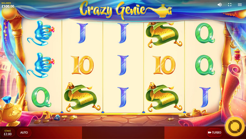 Free Demo Version of the Crazy Genie Online Slot