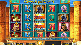 Crown of Egypt Bonus Round