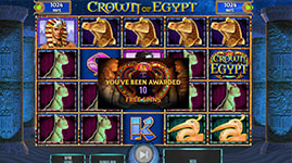 Crown of Egypt Free Spins