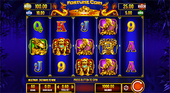 Fortune Coin Online Slots Available at Golden Nugget