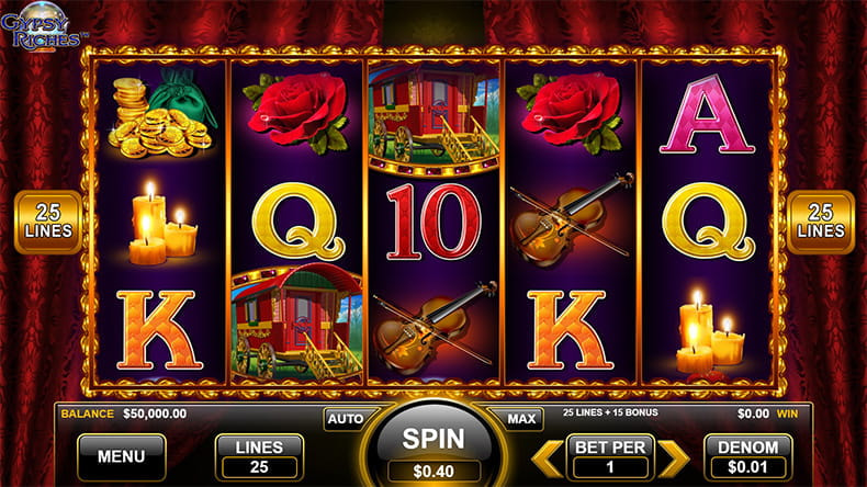 Free Demo Version of the Gypsy Riches Online Slot