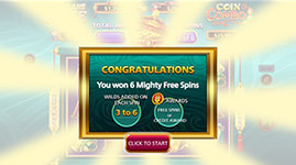 Hurricane Horse Coin Combo Free Spins