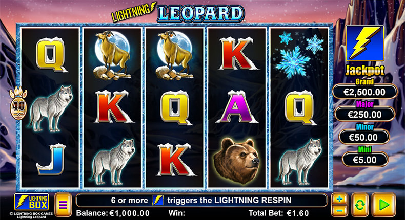 Free Demo Version of the Lightning Leopard Online Slot