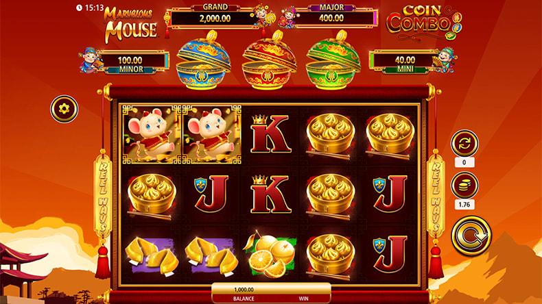 Free Demo Version of the Marvelous Mouse Coin Combo Online Slot