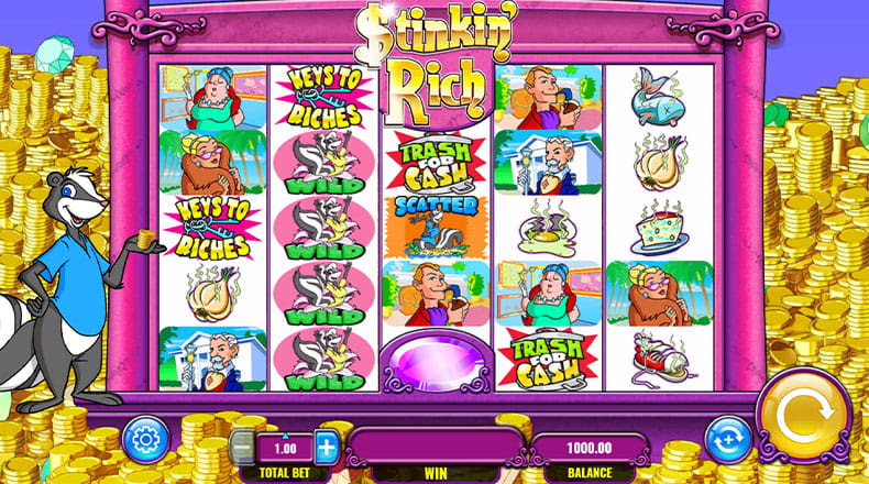 Free Demo Version of the Stinkin’ Rich Online Slot