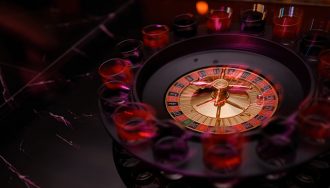 Shot roulette drinking game