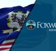 Foxwoods Resort Casino Logo and the Flag of Connecticut