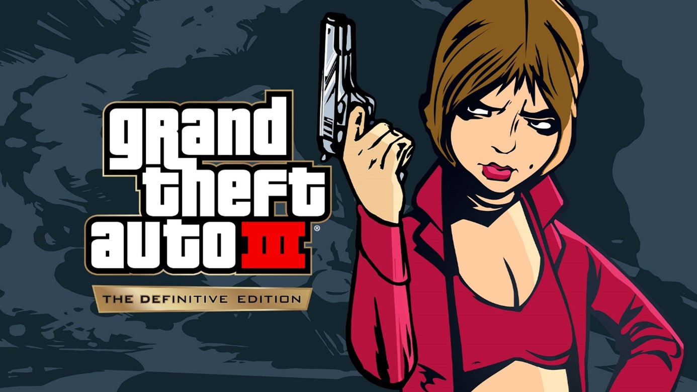 Un cartel de Grand Theft Auto III.
