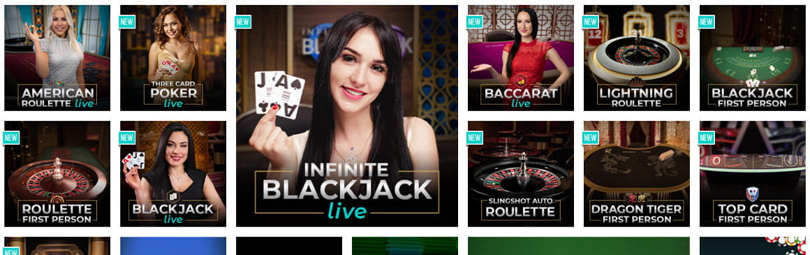 An Overview of the Available Table Games at Ocean Online Casino