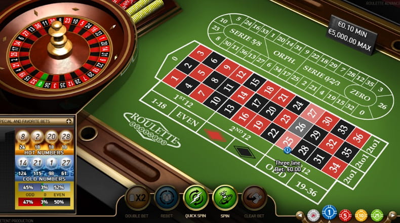 Roulette Free Demo