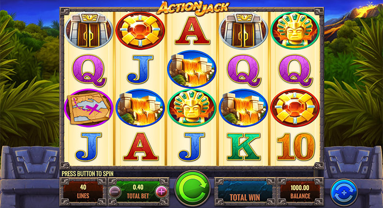 Free Demo Version of the Action Jack Online Slot