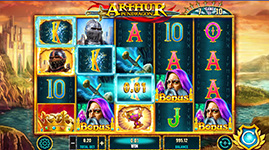 Arthur Pendragon  Free Spins