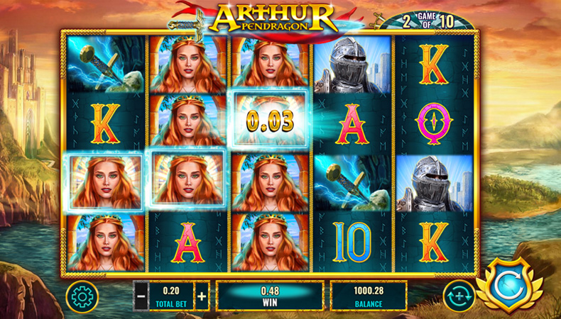 Free Demo Version of the Arthur Pendragon Online Slot