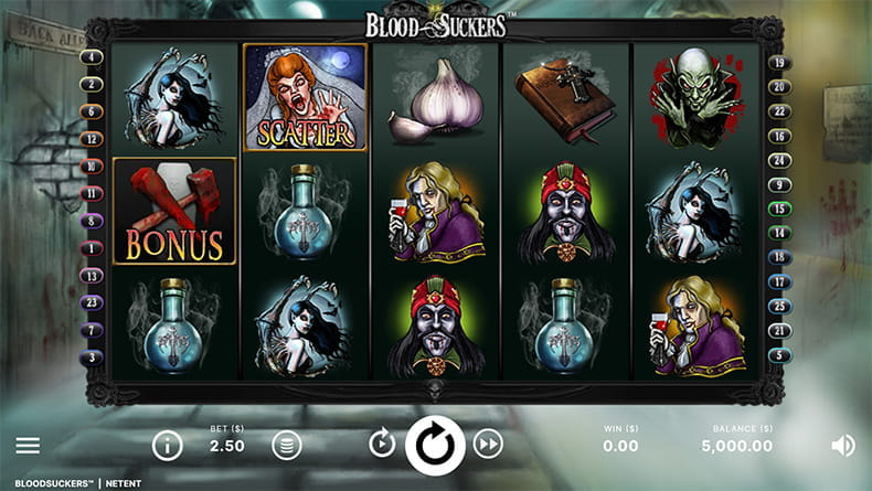 Free Demo Version of the Blood Suckers Online Slot