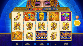 Cleopatra Gold online slot at BetRivers WV