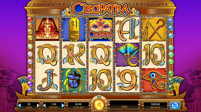 Free Demo Version of the Cleopatra Online Slot