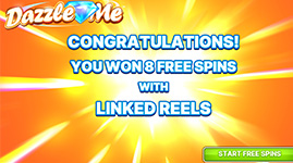 Dazzle Me Free Spins