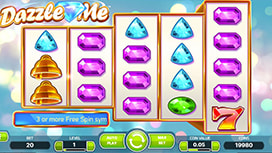 Dazzle Me Online Slots Available at Tropicana Casino