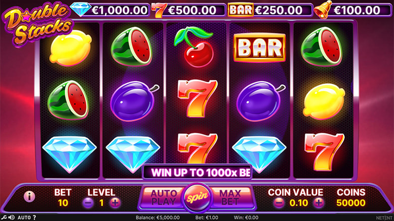 Free Demo Version of the Double Stack Online Slot