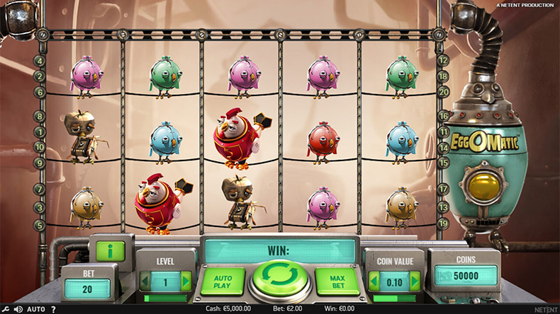 Free Demo Version of the Egg-O-Matic Online Slot