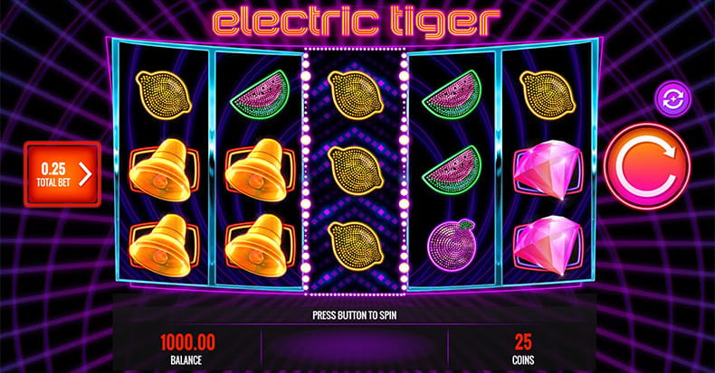 Free Demo Version of the Electric Tiger Online Slot