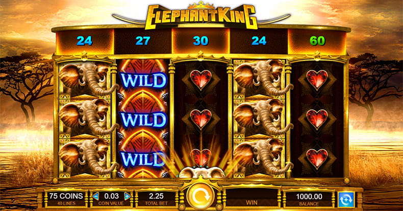 Free Demo Version of the Elephant King Online Slot