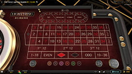 First Person Lightning Roulette Table Game