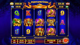 Fortune Coin Online Slots Available at BetRivers