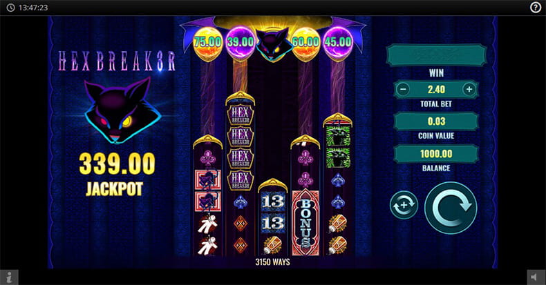 Free Demo Version of the Hexbreak3r Online Slot