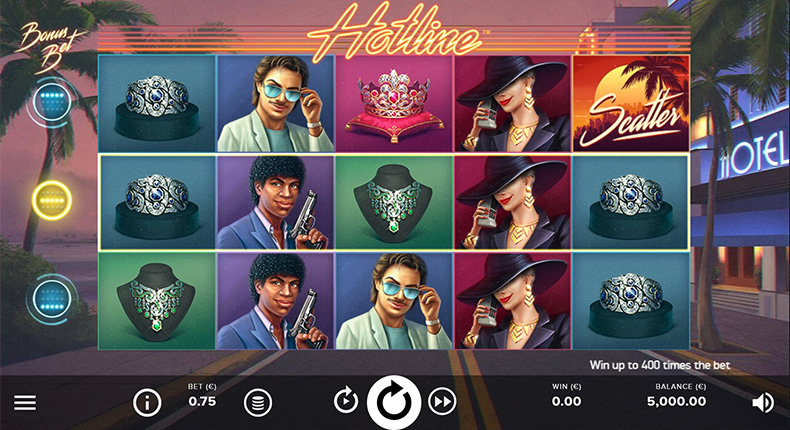 Free Demo Version of the Hotline Online Slot