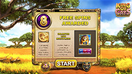 King of Cats Free Spins