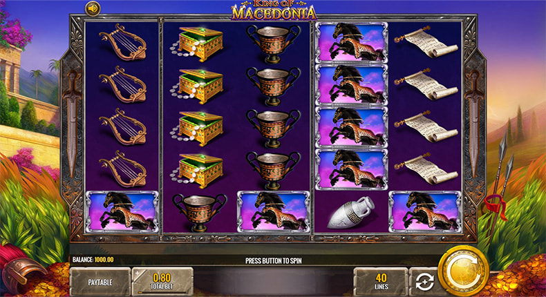 Free Demo Version of the King of Macedonia Online Slot