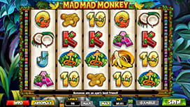 Mad Mad Monkey Online Slots Available at BetRivers