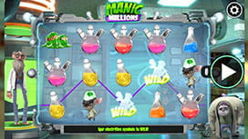 Manic Millions Online Slots Available at Stars Casino