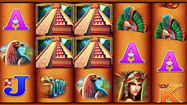 Montezuma online slot available at Caesars Palace Online Casino
