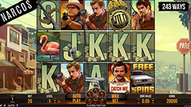 Narcos Online Slots Available at Harrah's Casino