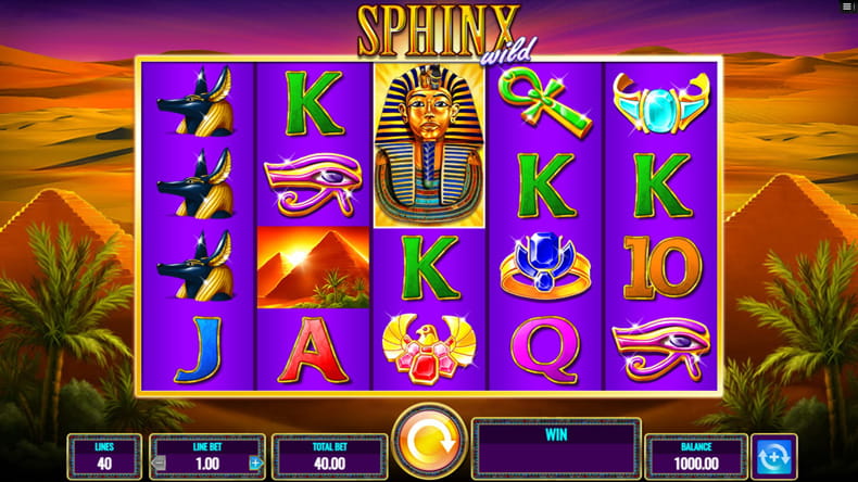 Free Demo Version of the Sphinx Wild Online Slot