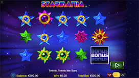 Starmania online slots available at Jackpot City Casino in PA