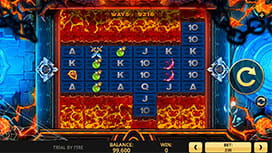 Trial by Fire Online Slots Available at BetRivers