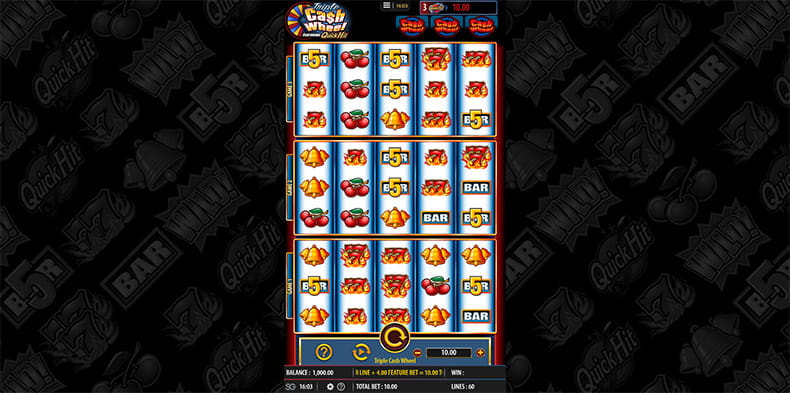 Free Demo Version of the Triple Cash Wheel Online Slot