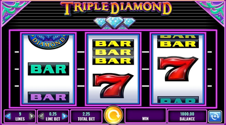 Free Demo Version of the Triple Diamond Online Slot
