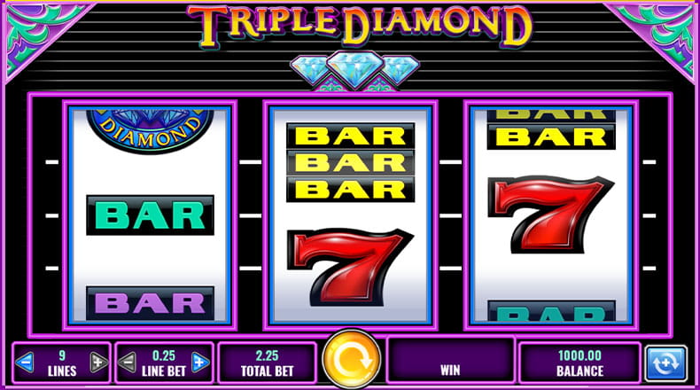 Free Demo Version of the Triple Diamond Online Slot