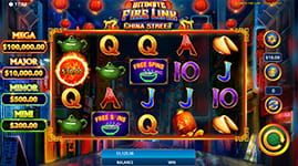Ultimate Fire Link China Street Free Spins