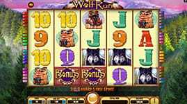 Wolf Run Free Spins