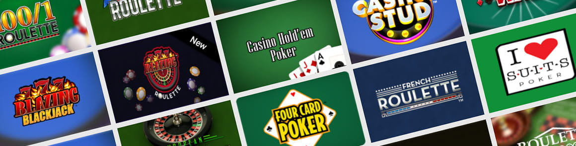An Overview of the Available Table Games at Unibet Casino