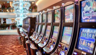 Slot machines, casino