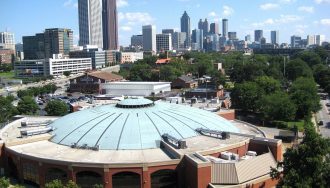 View of Atlanta City in Georgia