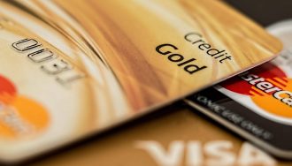 Visa, MasterCard credit cards